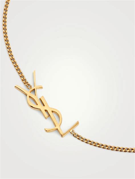 bracelet yves saint laurent en commun|Saint Laurent necklaces.